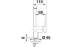 Blanco Linus Satin Platinium Armatür - 527698