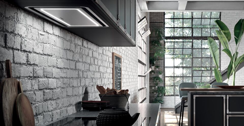 Faber In-Light EV8+WH Matt A52 Mat Beyaz Ankastre Davlumbaz