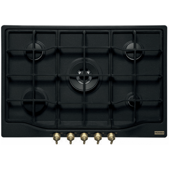 Franke Classicline FCH 755 4G TC N ON C Nero Ankastre Ocak