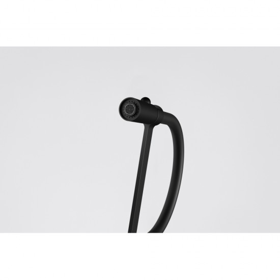 Franke Lina Semi Pro Matt Black Duşlamalı Spiralli Armatür