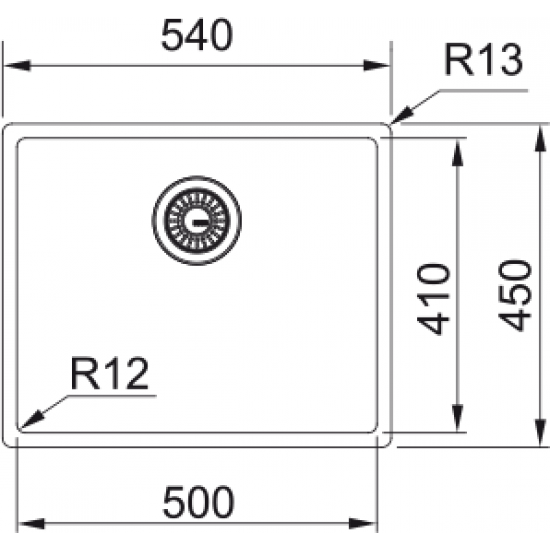 Franke Mythos Masterpiece BXM 210/110-50 Copper Evye