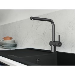 Franke Seramik PVD Kaplama Antrasit Yuvarlak Taşma Kiti