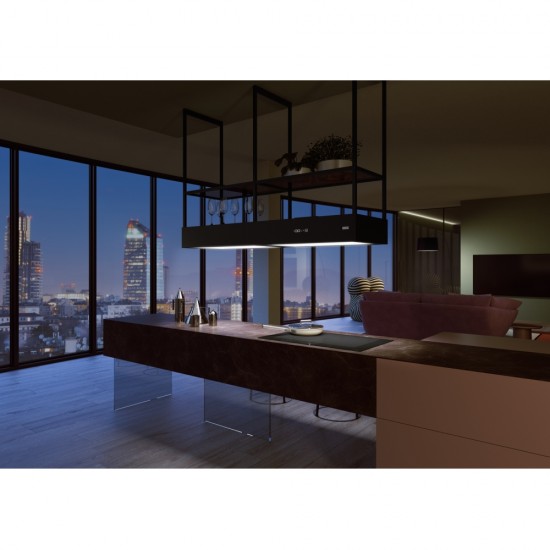 Franke T-Shelf Evolution FMY EVOLUTION F160 Mat Siyah Ada Tipi Davlumbaz