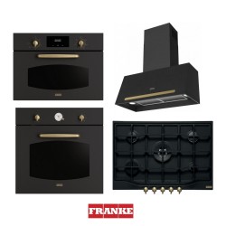 Franke Classicline Nero Dörtlü Set 75 cm