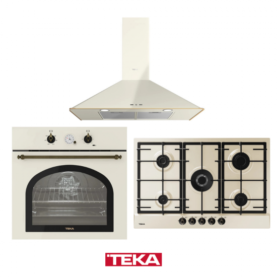 Teka COUNTRY Krem Rustik Ankastre Set