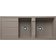 Blanco Metra 8 S  Tezgah Üstü 2 Gözlü Granit Tartufo Evye - 517357