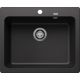 Blanco Naya 6 Tezgah Üstü Damlalıksız Antrasit Granit Evye - 519638