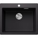 Blanco Pleon 6 Tezgah Üstü Tek Gözlü Damlalıksız Granit Siyah Evye - 525953