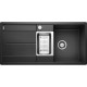 Blanco Metra 6 S F Tezgaha Sıfır 1.5 Gözlü Granit Siyah Evye - 525929 Blanco Metra 6 S F Tezgaha Sıfır 1.5 Gözlü Granit Siyah Evye - 525929