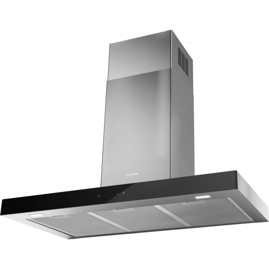 Faber Stilo Glass SMART X/V A90 Paslanmaz Çelik/Cam Duvar Tipi Davlumbaz