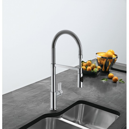 Franke Fox Pro Spiralli Duşlama Özellikli Krom Armatür