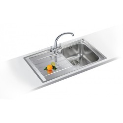 Franke Neptun Slimtop NEX 211-86 İnox Sol Damlalıklı Paslanmaz Çelik Evye 