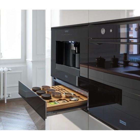 Franke Mythos FMY 14 CMD BK Siyah Ankastre Kahve Aksesuar Çekmecesi