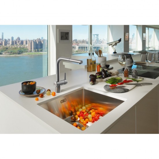 Franke Atlas Neo Doccia Mat Çelik Spiralli Armatür 