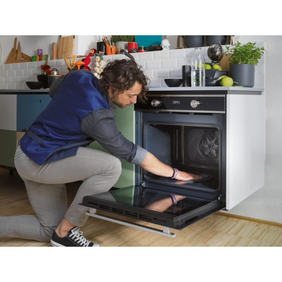 Franke Smart FSM 86 H XS Siyah + Inox Ankastre Fırın