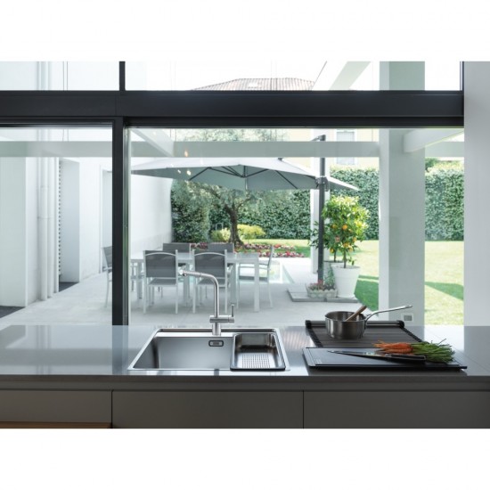 Franke Atlas Neo Doccia Mat Çelik Spiralli Armatür 