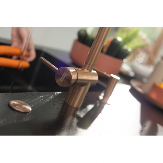 Franke Atlas Neo Doccia Spiralli Cooper Armatür