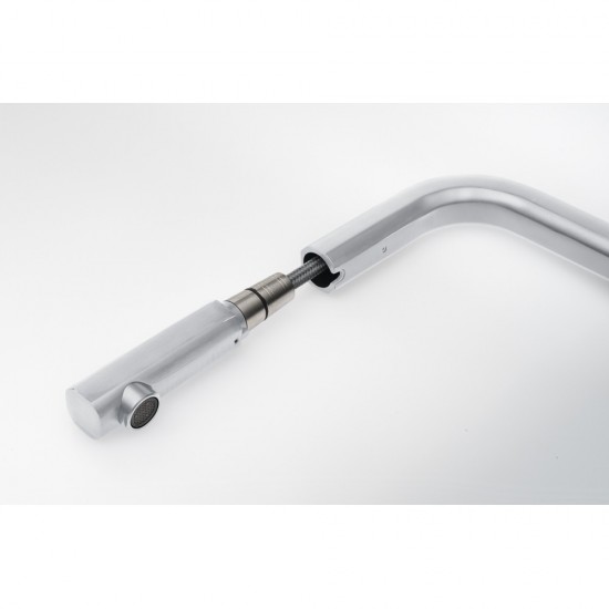 Franke Mythos Doccia Spiralli Mat Çelik Armatür