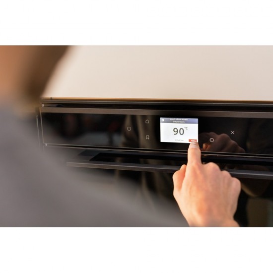 Franke Mythos Buharlı FMY 99 HS BK Siyah Ankastre Fırın