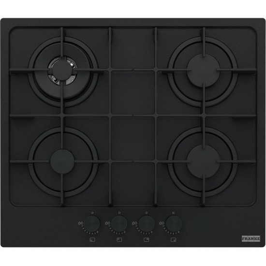 Franke Maris FHMA 604 3G DC MB C Matt Black Gazlı Ankastre Ocak 