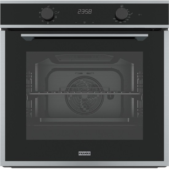 Franke Maris FMA 86 H XS Siyah + Inox Ankastre Fırın