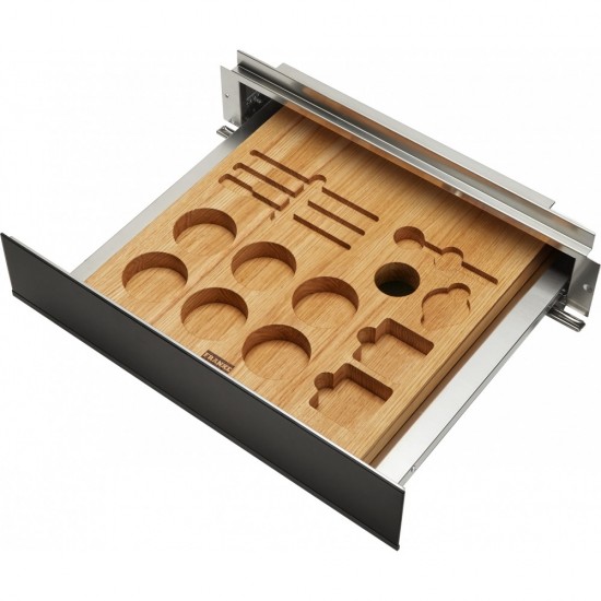 Franke Mythos FMY 14 CMD BK Siyah Ankastre Kahve Aksesuar Çekmecesi