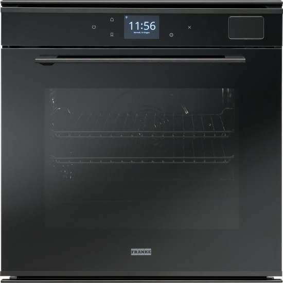 Franke Mythos Buharlı FMY 99 HS BK Siyah Ankastre Fırın