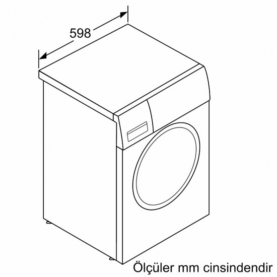 Siemens iQ300 Çamaşır Makinesi 9 kg 1200 dev./dak. - WG42A1X2TR