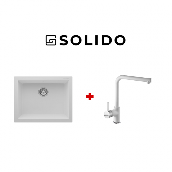 Solido GN-60 Super White Evye ve Solido ALFA 60 Armatür