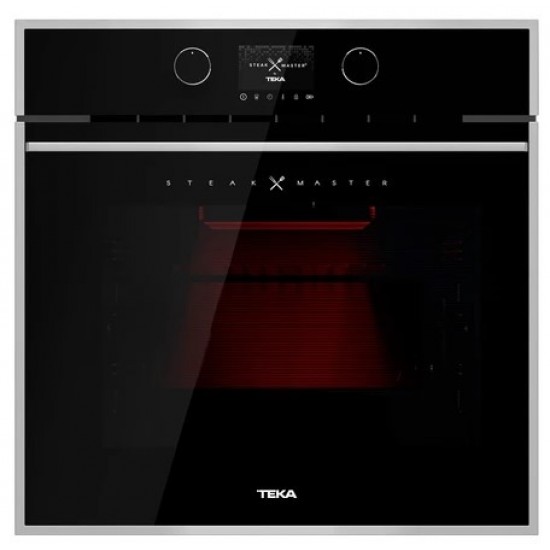 Teka STEAKMASTER Multifonksiyonel Siyah ve Inox Pirolitik Fırın - 111000026