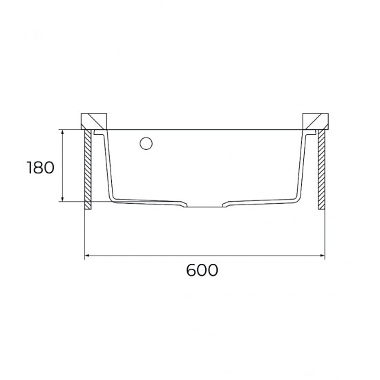Teka CAVE 49.50 B-TQ Onyx Black Tezgah Altı Evye - 115250000