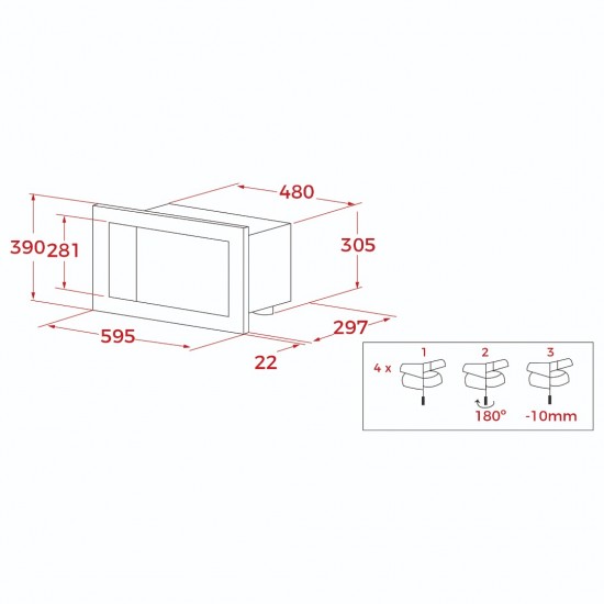Teka ML 820 BIS Ankastre Mikrodalga