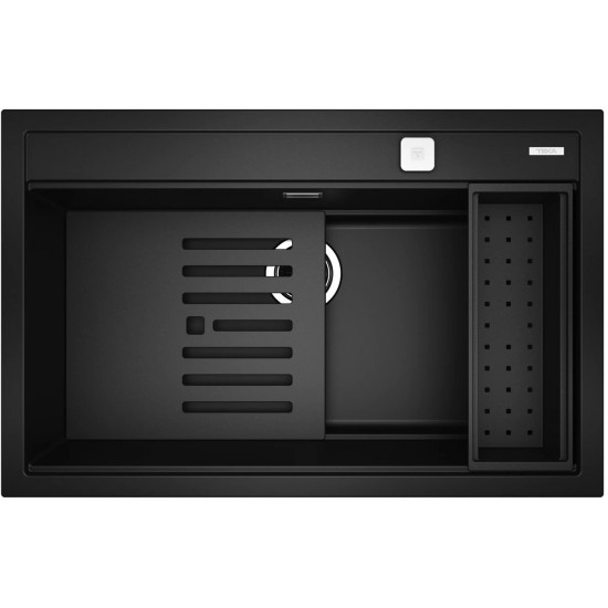 Teka NOVA 80 WS-TG Tezgah Üstü Granit Evye - 115230057