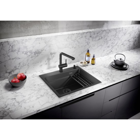 Blanco Etagon 6 Tezgah Üstü 1 Gözlü Damlalıksız Tartufo Granit Evye - 524546