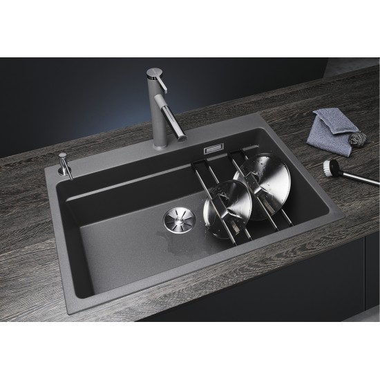 Blanco Etagon 8 Tezgah Üstü 1 Gözlü Alu Metallic Granit Evye - 525189