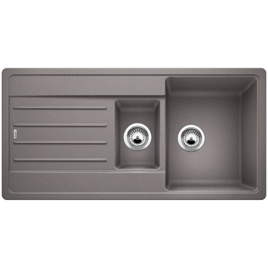 Blanco Legra 6 S Tezgah Üstü 1.5 Gözlü Alu Metallic Granit Evye - 522208