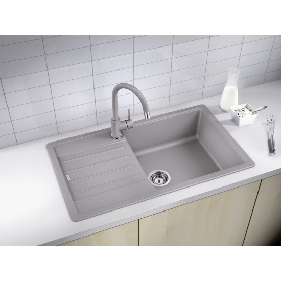 Blanco Legra XL 6 S Tezgah Üstü 1 Gözlü Geniş Hazneli Granit Antrasit Evye - 523326 Blanco Legra XL 6 S Tezgah Üstü 1 Gözlü Geniş Hazneli Granit Antrasit Evye - 523326