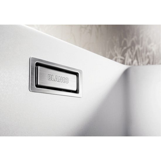 Blanco Pleon 5 Tezgah Üstü Tek hazneli Damlalıksız Granit Siyah Evye - 525951