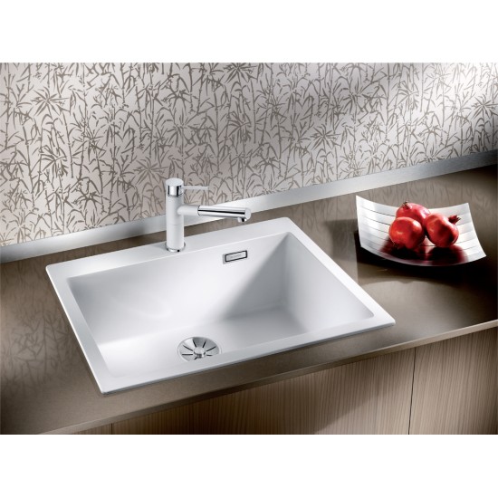 Blanco Pleon 8 Tezgah Üstü Damlalıksız Granit Kaya Gri Evye - 523044