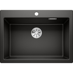 Blanco Pleon 8 Tezgah Üstü Damlalıksız Granit Siyah Evye - 525957