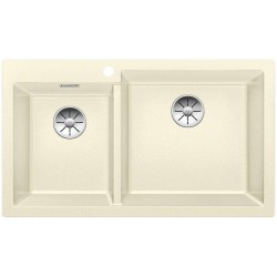 Blanco Pleon  9  Tezgah Üstü 2 Gözlü Damlalıksız Granit Jasmine Evye - 523062