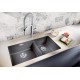Blanco Subline 480 / 320 U Tezgah Altı 1,5 Gözlü Damlalıksız Alu Metallic Granit Evye - 523586