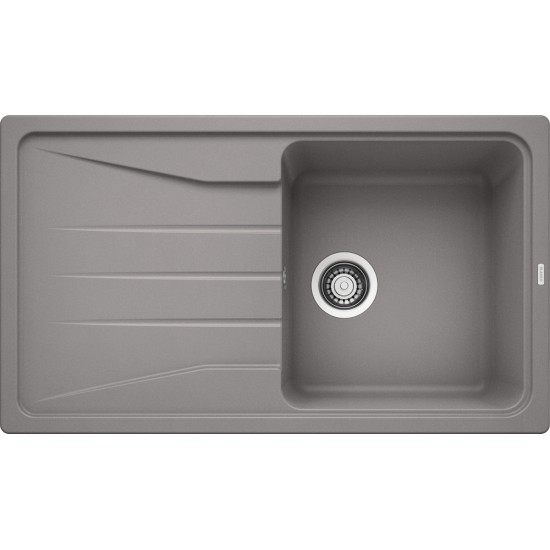 Blanco Sona 5 S Tezgah Üstü Her İki Yöne Kullanılabilir Alu Metallic Granit Evye - 519673