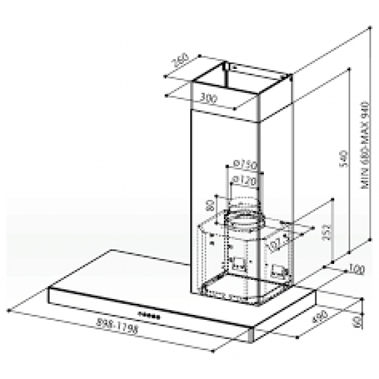 Faber Stilo DX/SP A90 90 Cm Duvar Tipi Inox Davlumbaz - 110.0157.043 Faber Stilo DX/SP A90 90 Cm Duvar Tipi Inox Davlumbaz - 110.0157.043