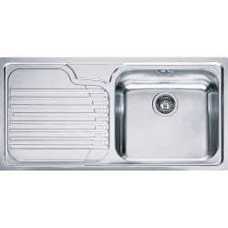 Franke Galassia GAX 611-100 İnox Sol Damlalıklı Paslanmaz Çelik Evye 