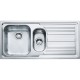 Franke Logica Line LLX 651-100 İnox 1.5 Gözlü Sağ Damlalıklı Çelik Evye
