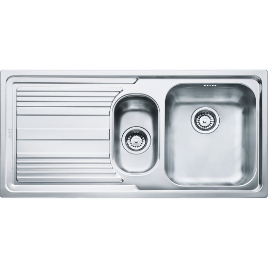 Franke Logica Line LLX 651-100 İnox 1.5 Gözlü Sol Damlalıklı Çelik Evye