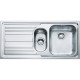 Franke Logica Line LLX 651-100 İnox 1.5 Gözlü Sol Damlalıklı Çelik Evye