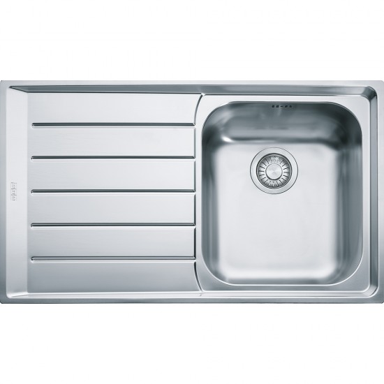 Franke Neptun NET 611-86 Mikrodekorlu Sol Damlalıklı Çelik Evye