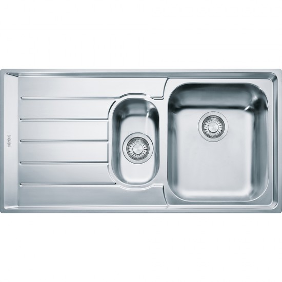 Franke Neptun NET 651-100 Mikrodekorlu 1.5 Gozlu Sol Damlalıklı Çelik Evye